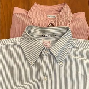 Men’s Brooks Brothers LS shirts